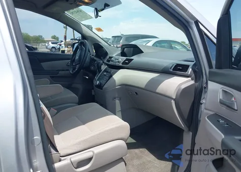 2013 Honda Odyssey Lx из США, поврежденный, VIN 5FNRL5H25DB029664